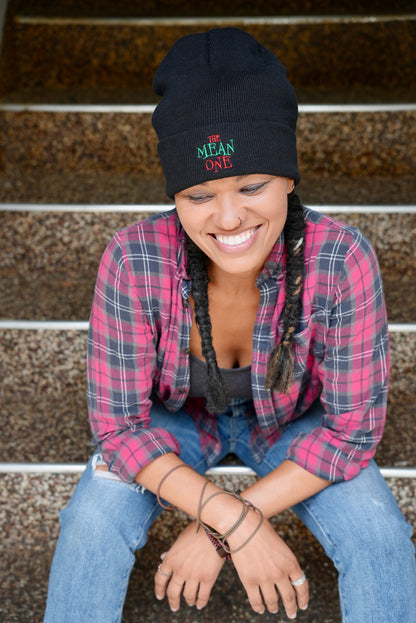 The Mean One - Embroidered Beanie