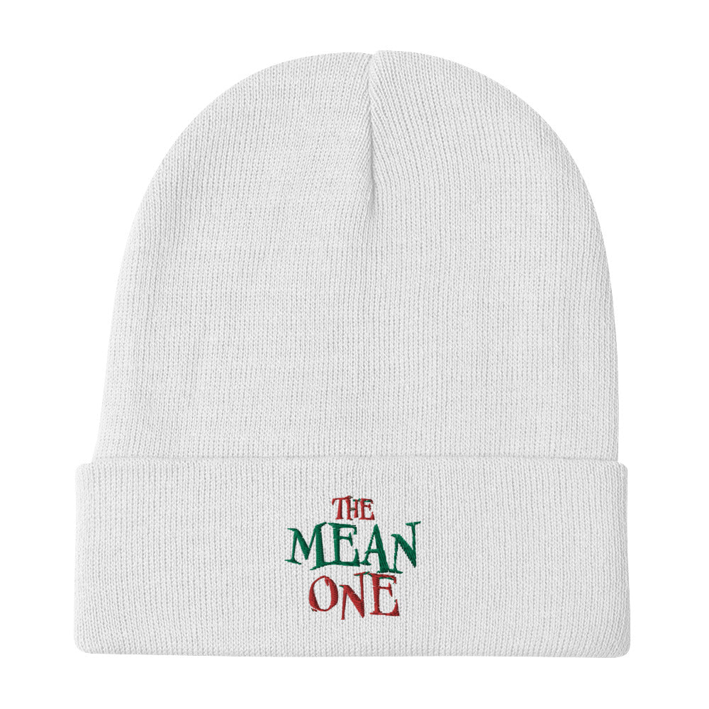 The Mean One - Embroidered Beanie